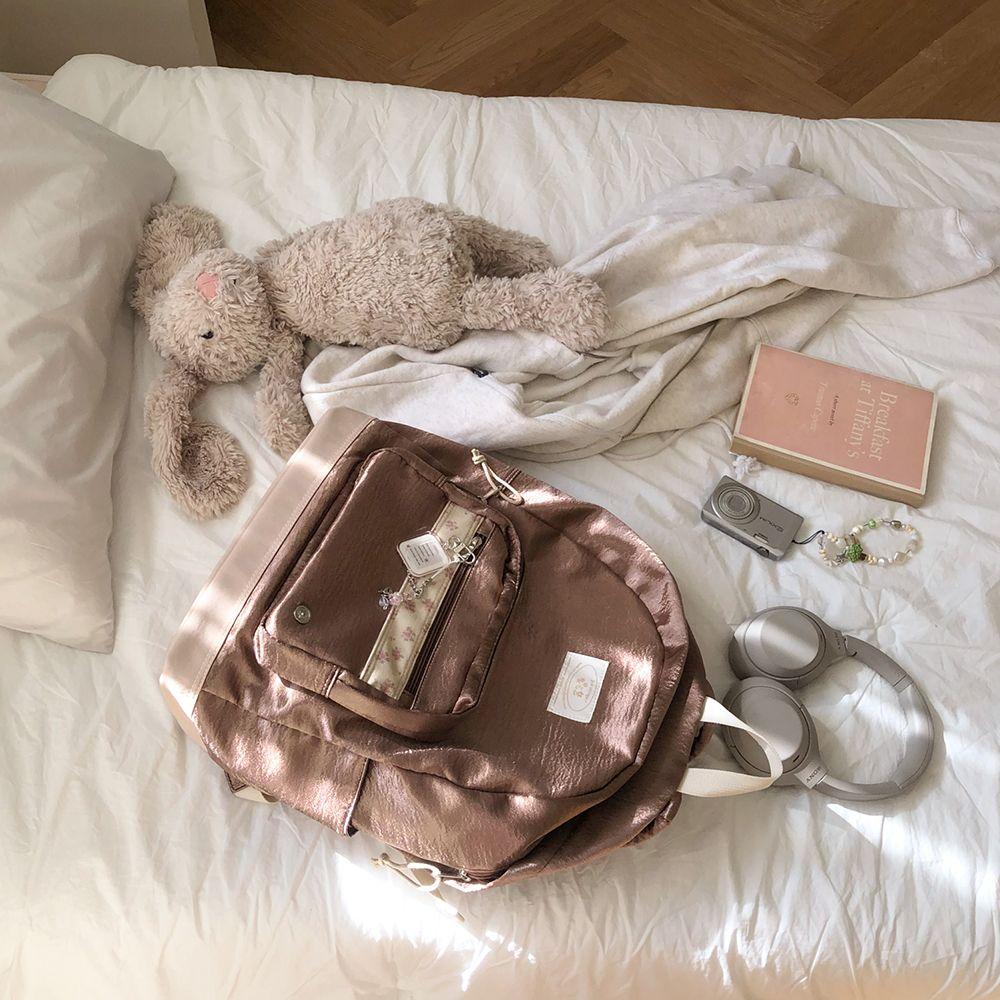 Bon voyage backpack_satin brown