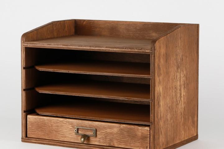 원목 A4 서류정리함 파일함 서류함 데스크 정리 수납 서랍 트레이