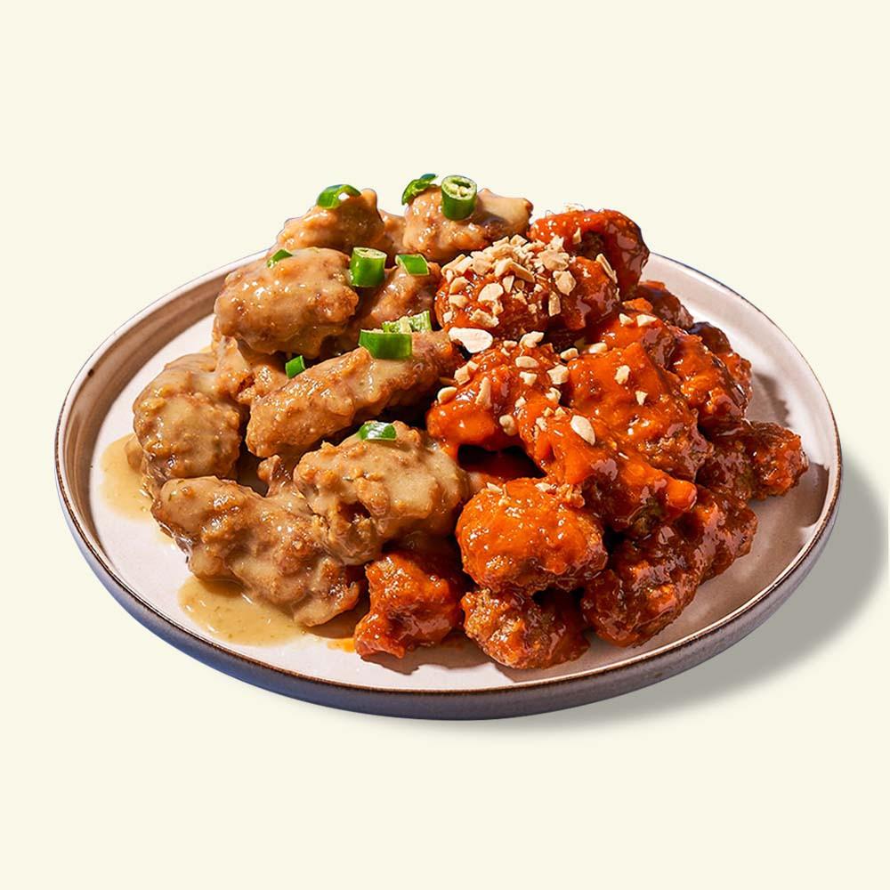 위미트 프라이드 / 식물성 후라이드 치킨 비건음식 대체육 베지테리언 채식 콩고기 단백질