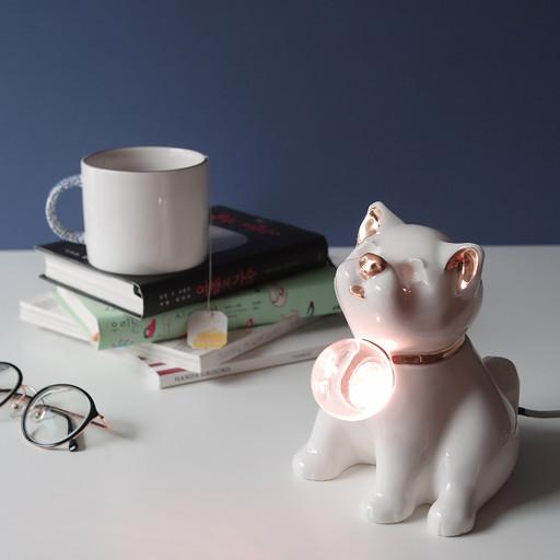 ‘조은, 쉼 Ceramics' 강아지 조명