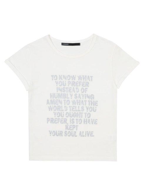 SILVER PAINTING T, IVORY