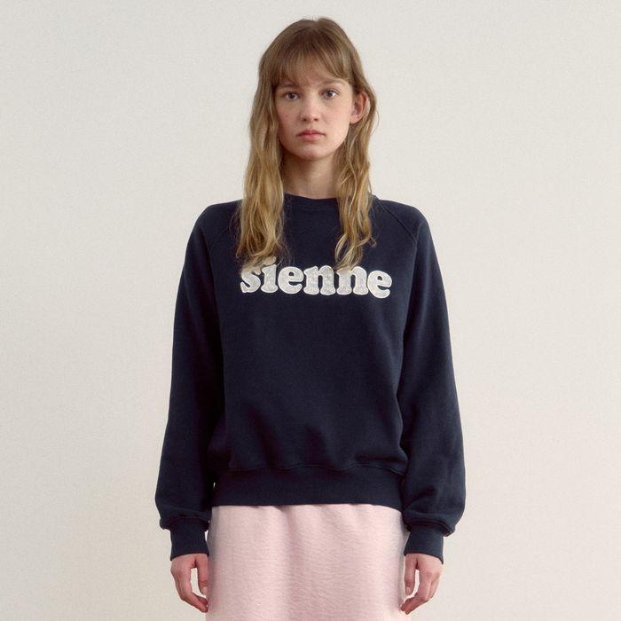 [15차] Sienne Lace Sweatshirts (Navy)