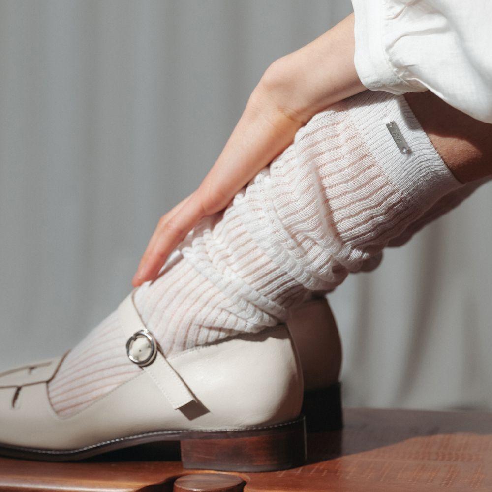 SEE-THROUGH KNEE SOCKS_TT3S706IV