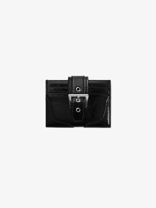 BUCKLE BRIDGE POCKET - BLACK