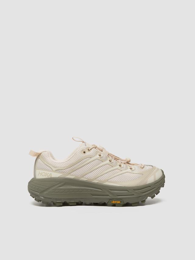 HOKA - Mafate Three2 Sneaker in Oat Milk & Eucalyptus - 1141572-OLY