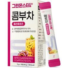 그린몬스터 디톡 콤부차 패션후르츠, 5g, 10개입, 1개