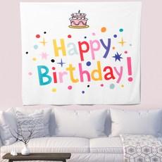 이사벨홈 생일축하용품 파티 배너 현수막