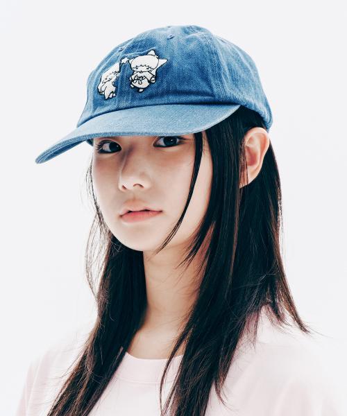 YOUHEE X LITTLE TWIN STAR BALL CAP BLUE