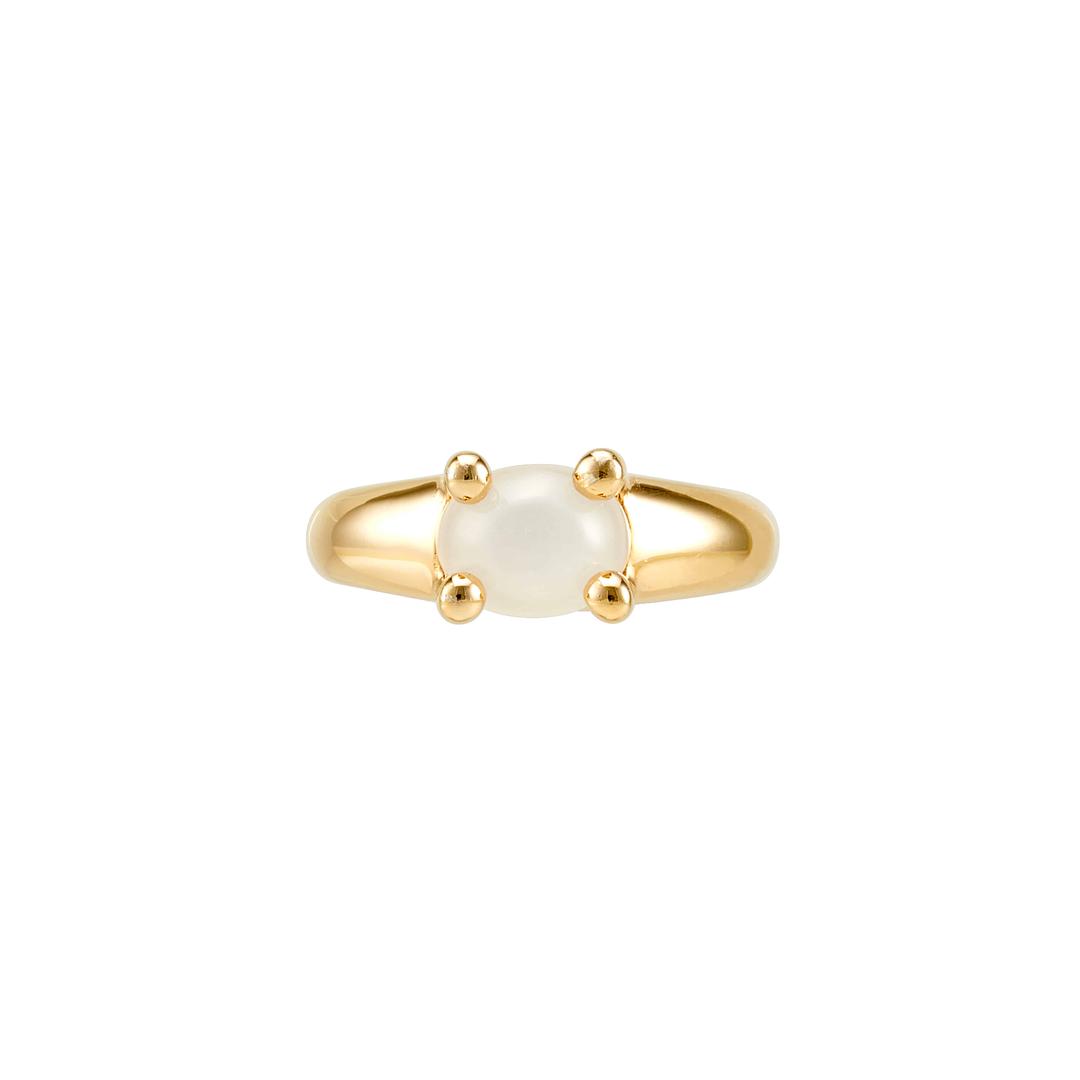 glow mushroom ring (gemstone)