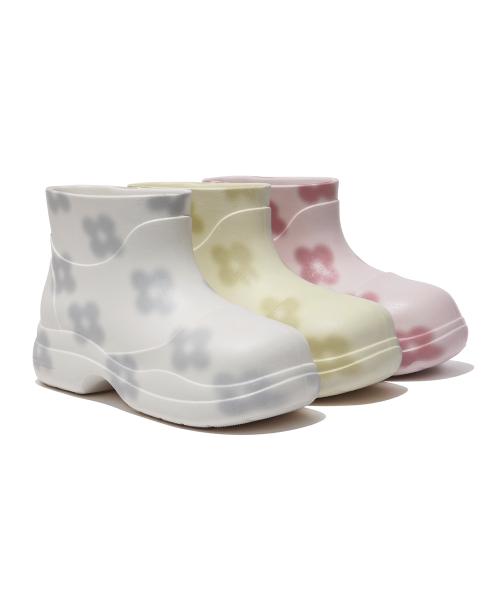 [X MINJUKIM] FLORAL SHADOW BOOTS SHORT - 3 colors