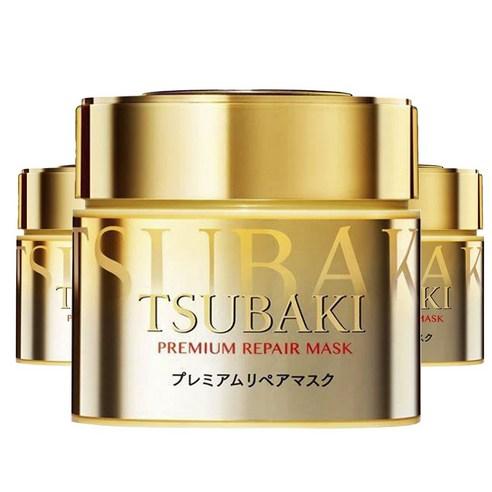 츠바키 프리미엄 EX 리페어 헤어 마스크, 180g, 3개 - 헤어팩/헤어마스크 | 쿠팡