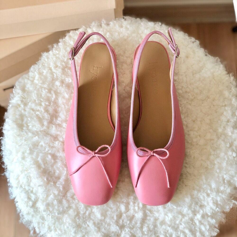 Bryant Slingback Flats - Tulip