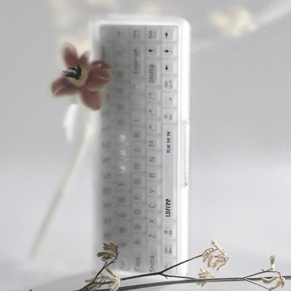 LOFREE 1% 포그 로프리 반투명키보드 기계식  유무선
