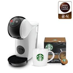돌체구스토 캡슐 커피머신 지니오S 베이직 + 스타벅스 캡슐 1박스+스타벅스컵