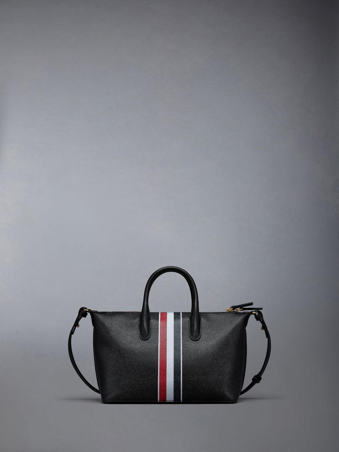 페블 그레인 스몰 더플 백