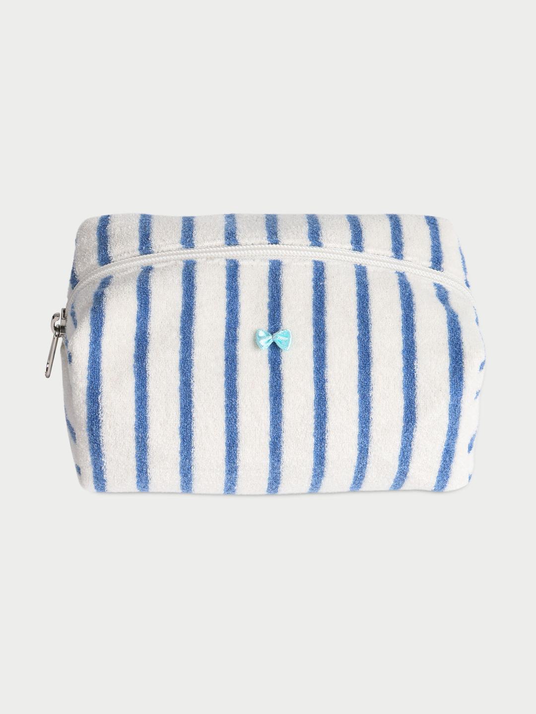 Stripes Terry Pouch Blue Stripes (Open 할인가 15% off ~7/2)