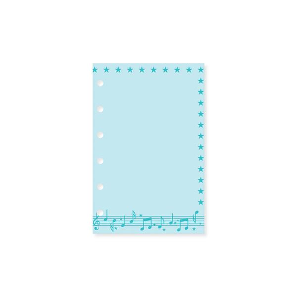 A7 음악시간 민트 속지