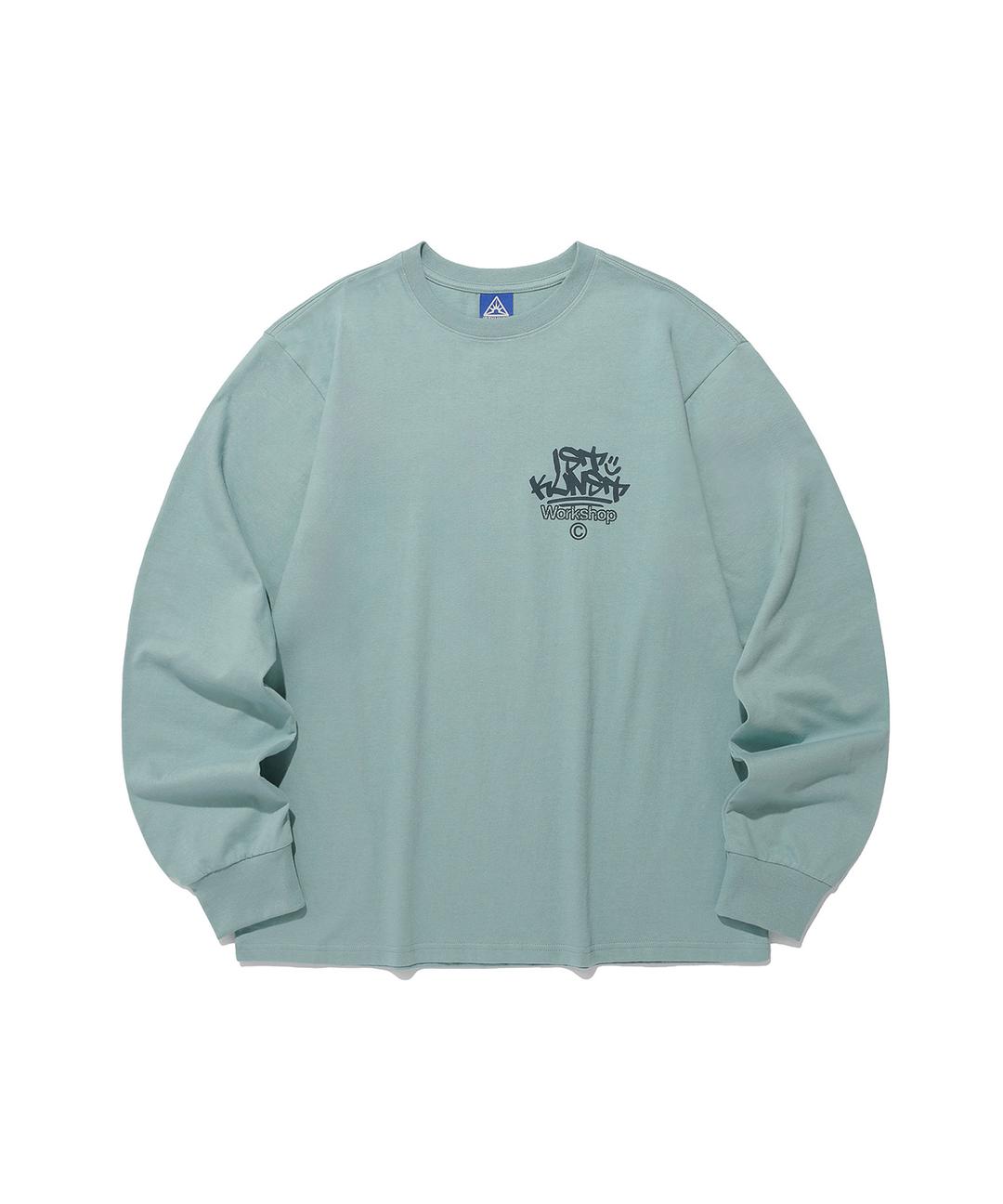 IK TAG LOGO LS TEE_BLUE