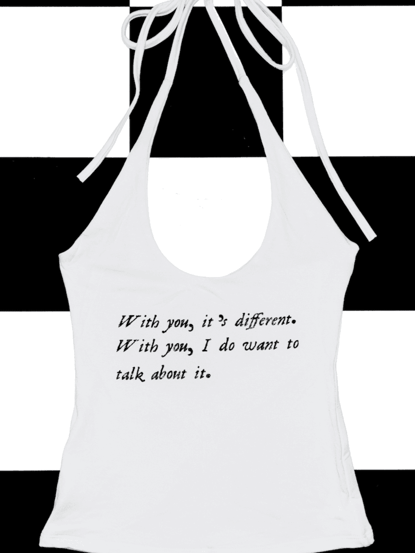 WITH YOU ITS DIFFERENT