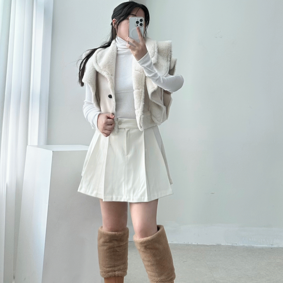 인생핏! S~XXL 메이트 기모 스커트 (따뜻 + 속바지안감)