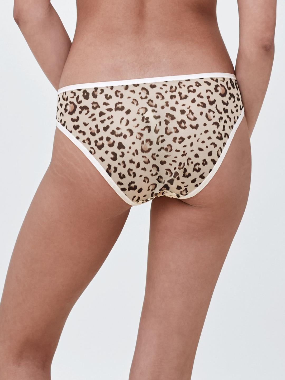 Spellbound Mesh Bikini - Leo Leopard / XS