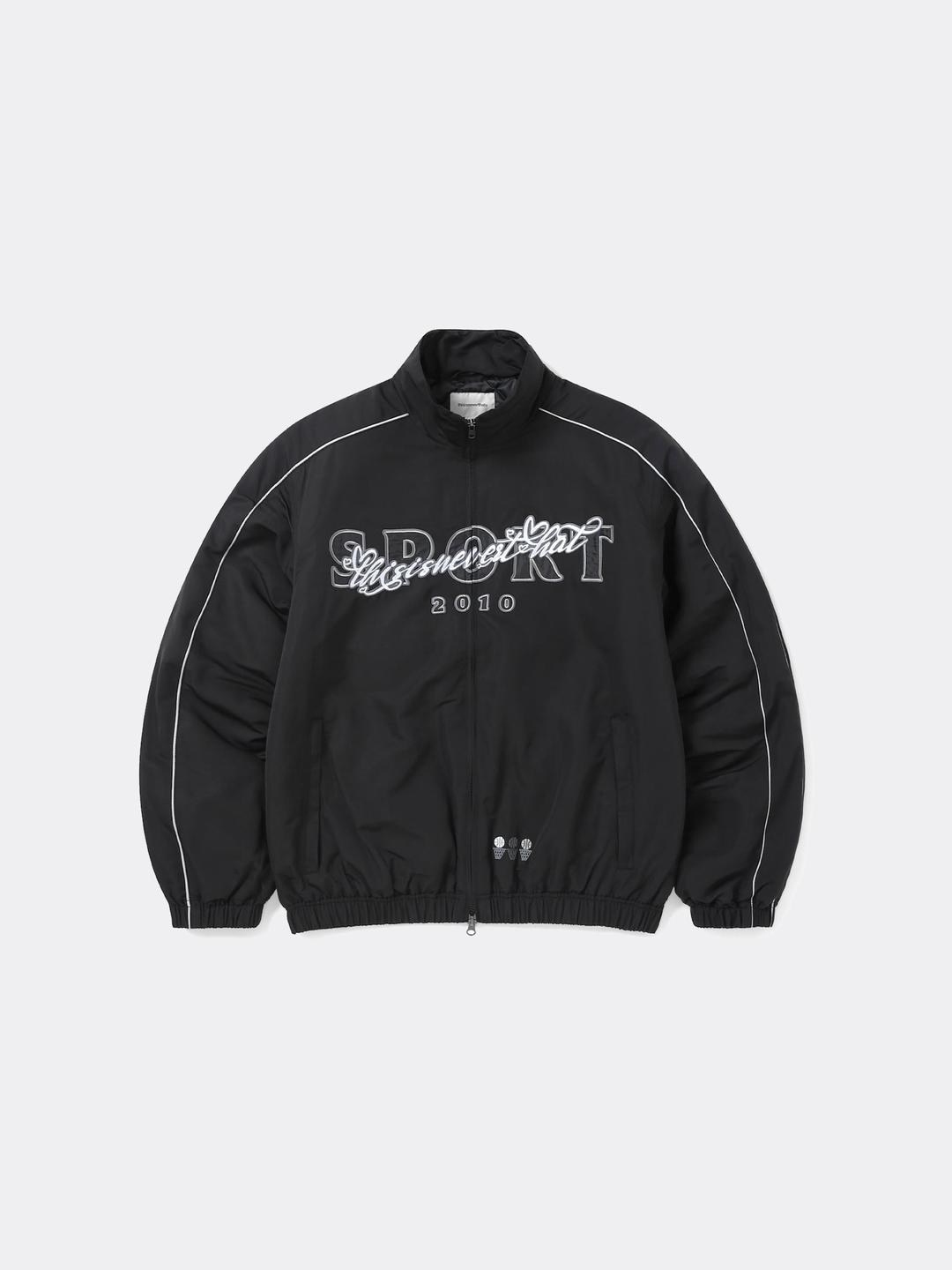 디스이즈네버댓 SPORT 2010 BOMBER JACKET-BLACK