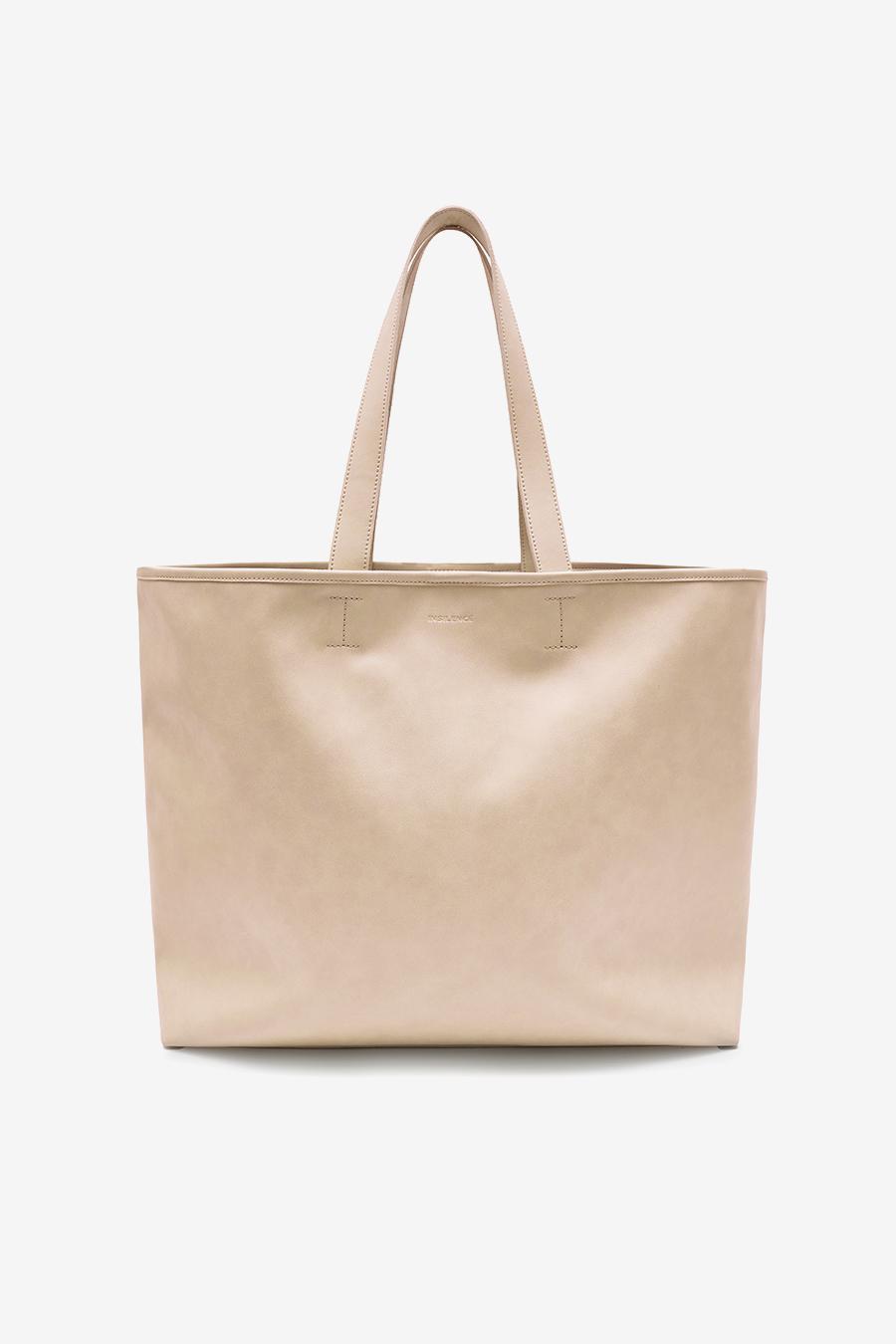 빅 토트 백 BEIGE