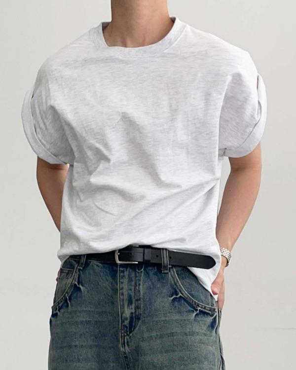 Cover Sleeveless Tee (3color)