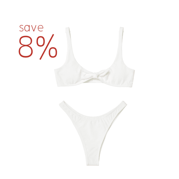Gia Bikini Set(White)