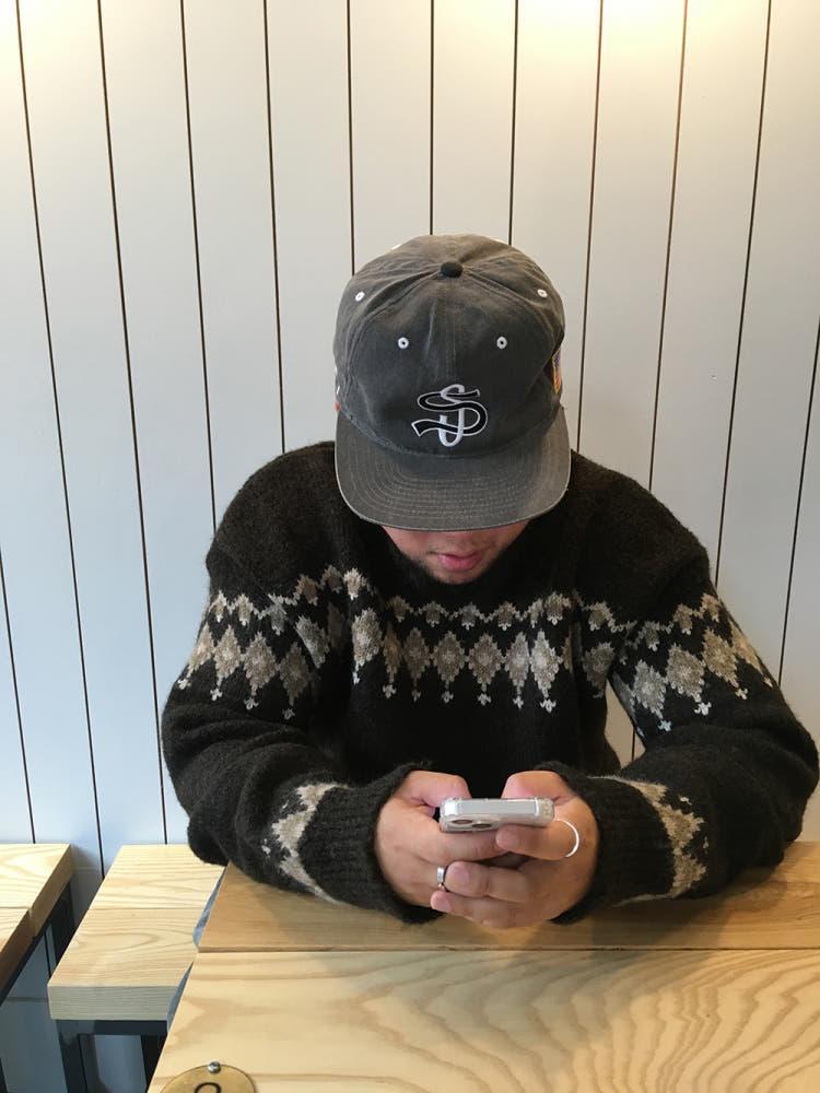 유니섹스 겨울 스노우 울 라운드 노르딕 니트 2c