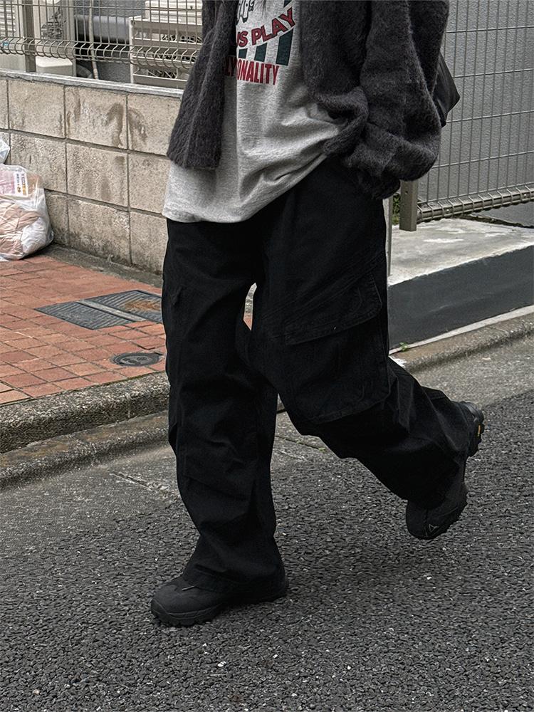 크렘므 쿤달 와이드 카고 팬츠