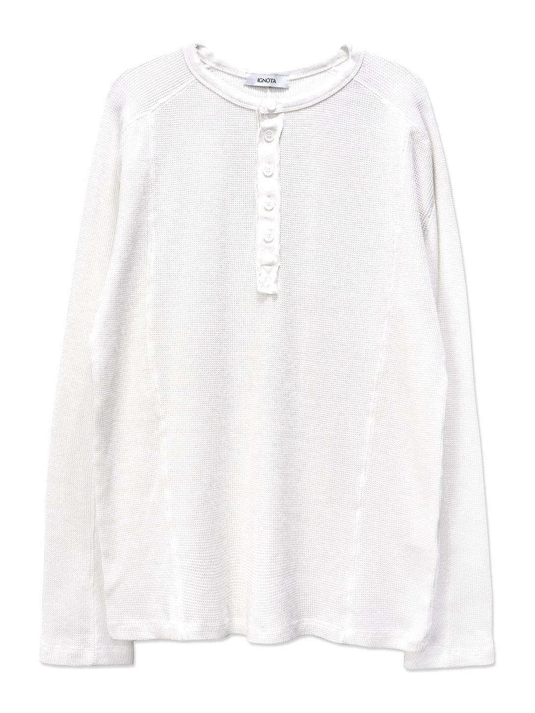 CORE:13 BUTTON LS T (WHITE)