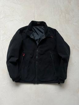 POLO RALPH LAUREN FLEECE / NYLON REVERSIBLE JACKET (XL)
