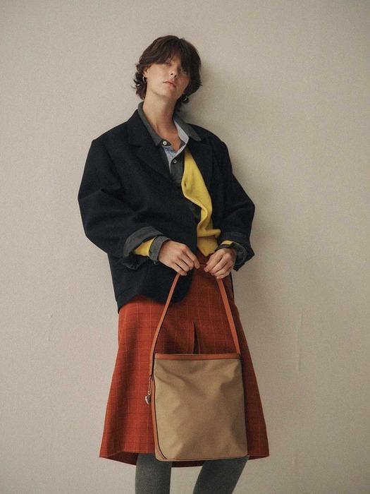 2nd) Bulky shoulder bag_Beige Small
