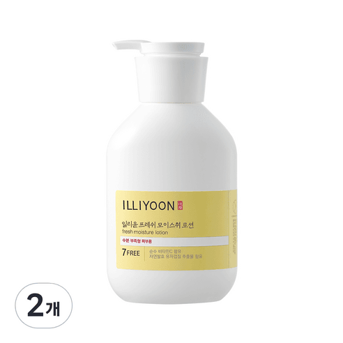 일리윤 프레쉬 모이스춰 로션, 350ml, 2개 - 바디로션 | 쿠팡