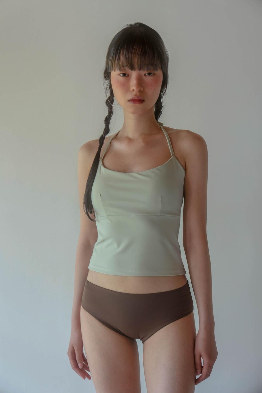 colin swimware / mint , brown
