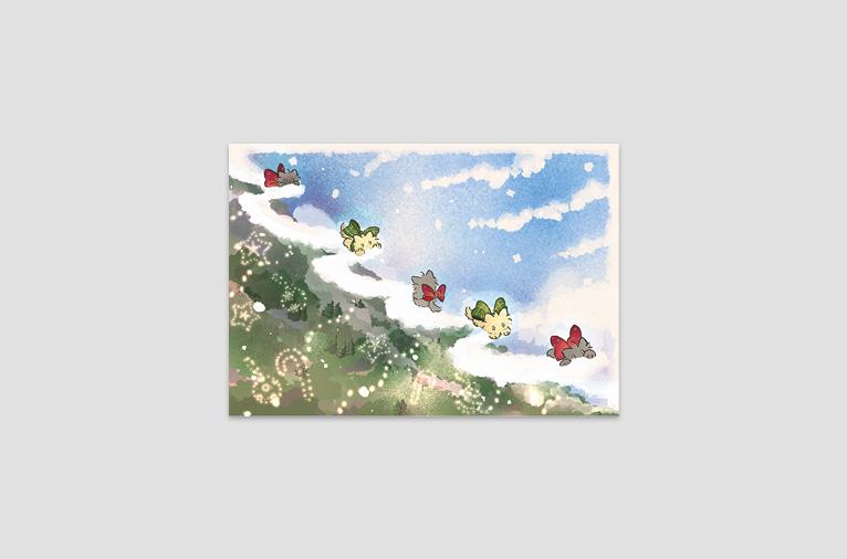 [가벼운 친구들] 엽서 - Merry (재입고)
