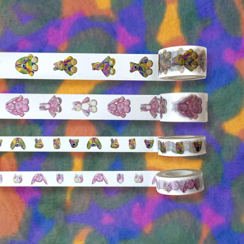 [테이스티드] 레인보우 키워즈 마스킹 테이프