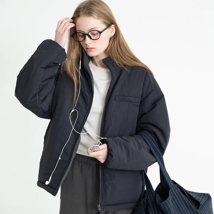 [3rd] Pace reversible padded jacket_black/charcoal