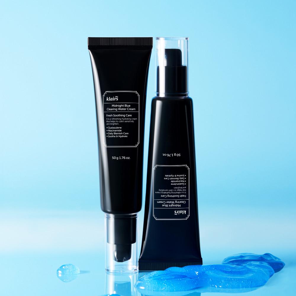 [흔적크림] 미드나잇 블루 클리어링 워터 크림 50g X2개