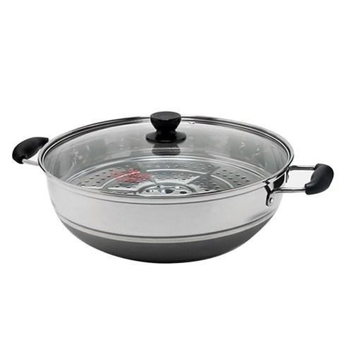 퀸센스 센싱 IH 잔치팬 - 찜냄비 | 쿠팡