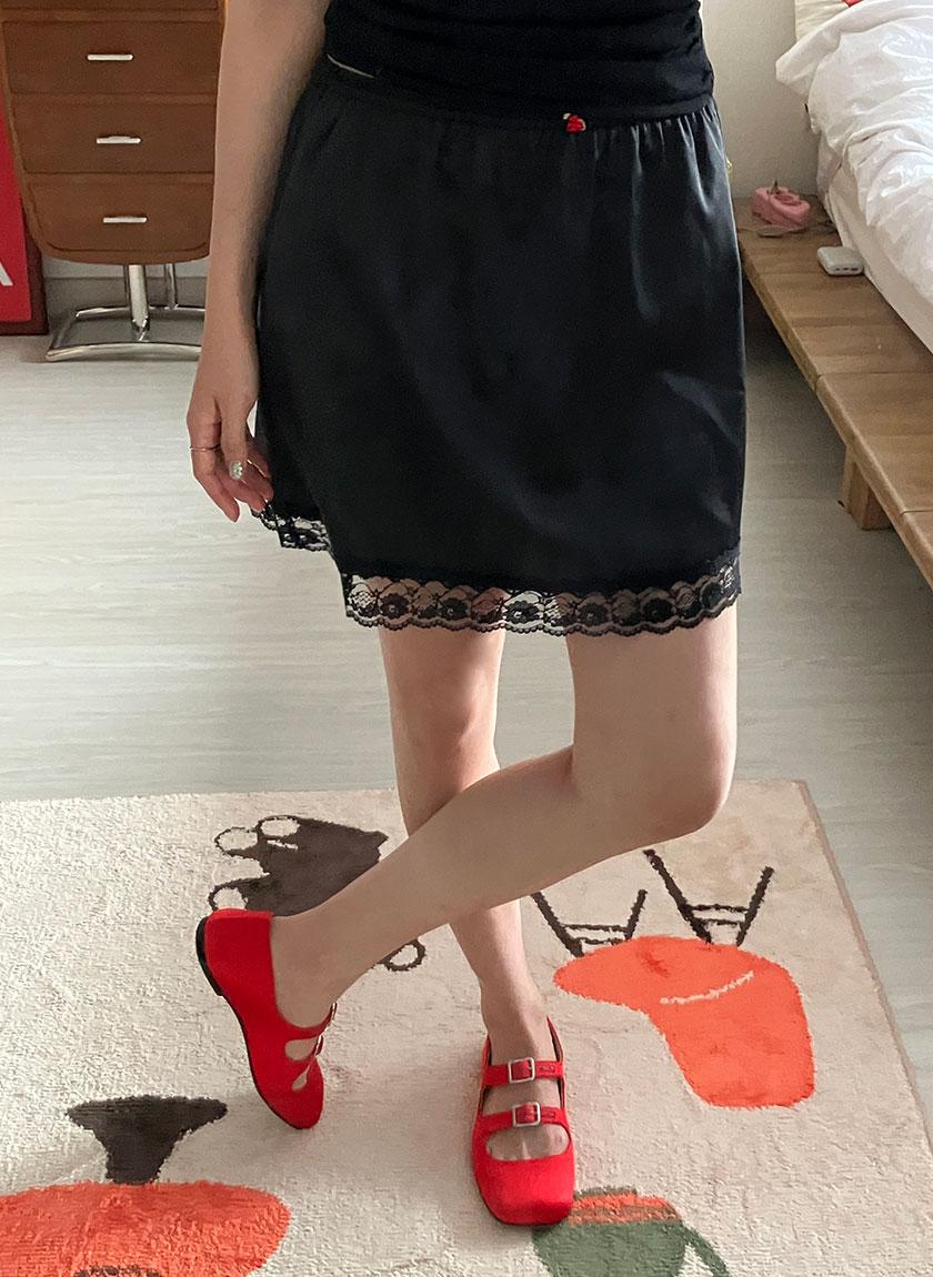 [Mini Ver.] Miss Rosy Skirt (Black)