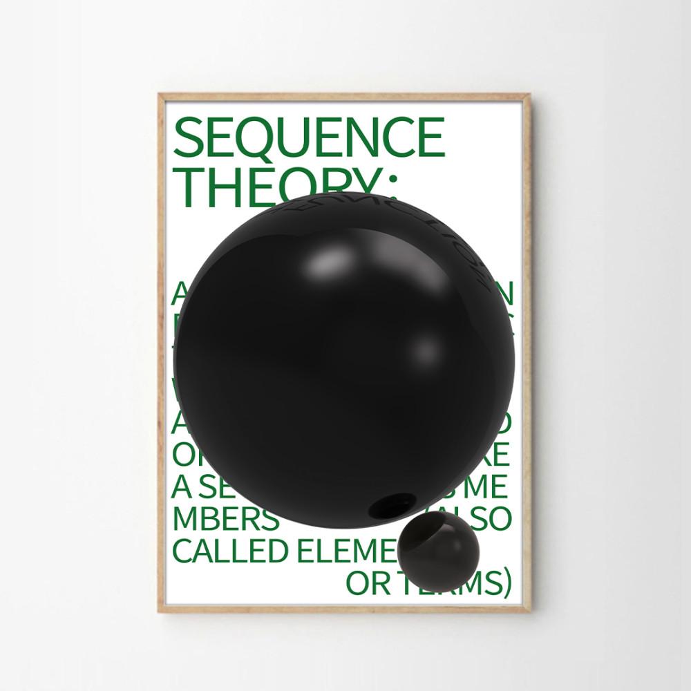 애시드로우 미드센츄리모던 아트포스터 Sequence Theory