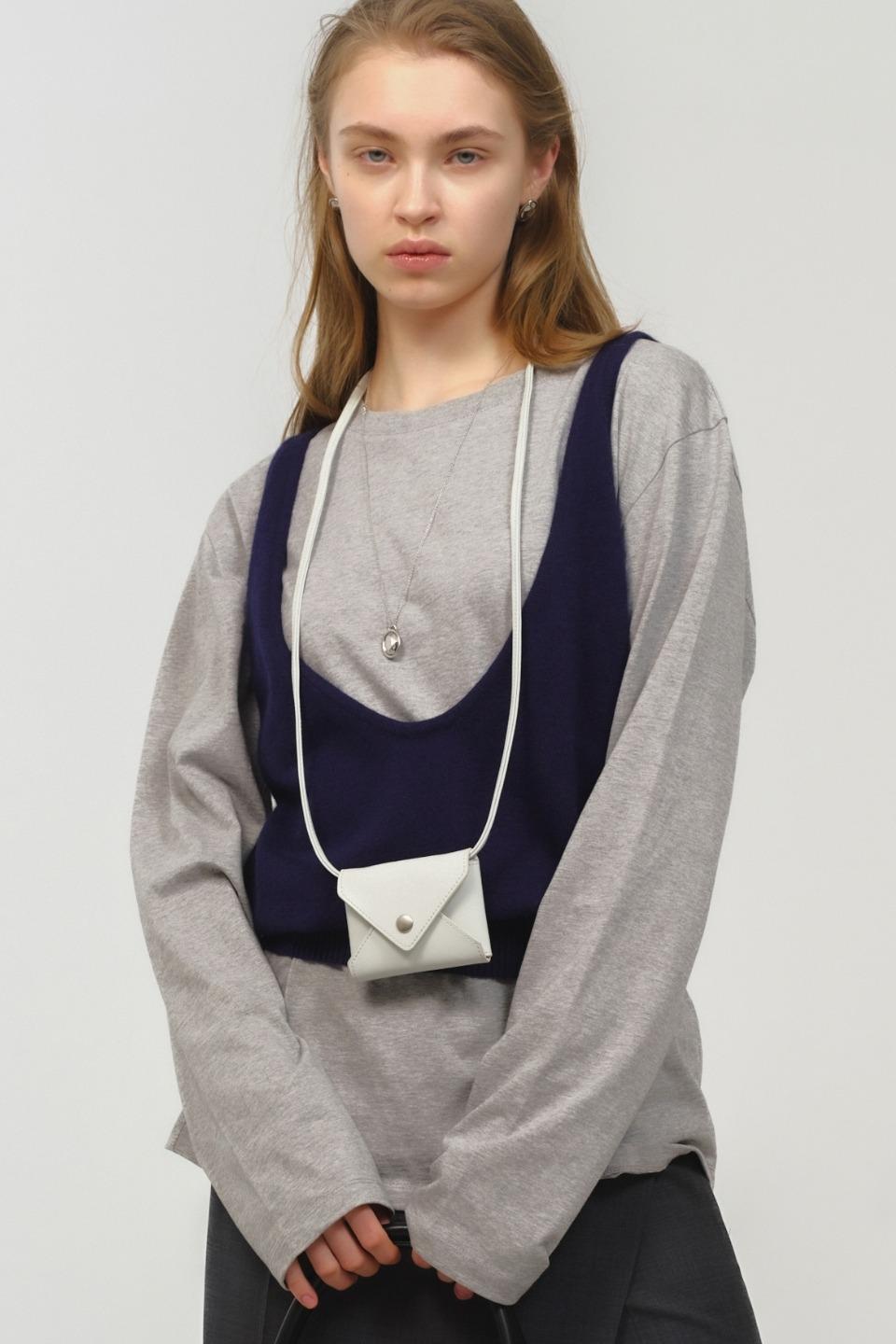MJ UNISEX, Oversized Long Sleeve T-Shirt / Gray