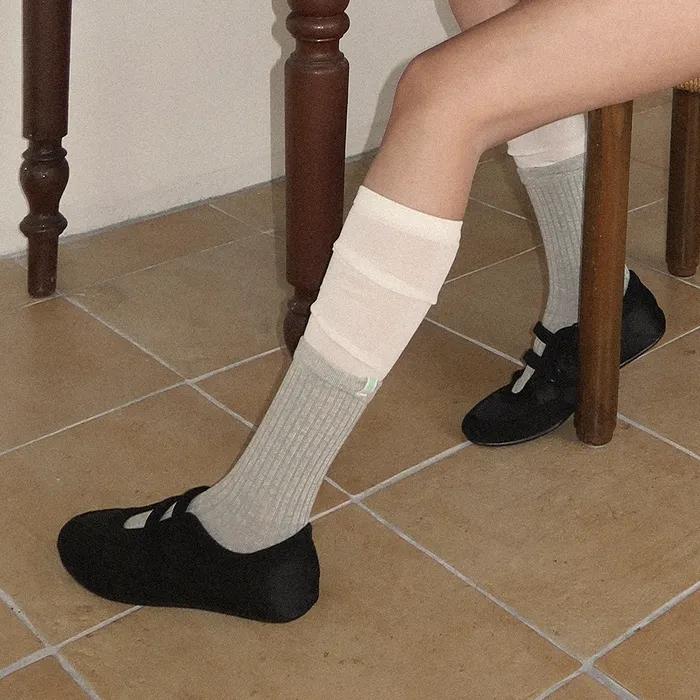 [3차 재입고] Butter Layered Socks - Light Gray