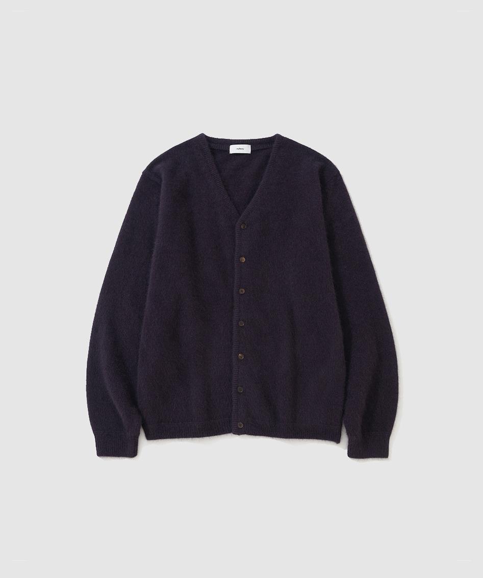 314 Halo Raccoon Cardigan - Eclipse