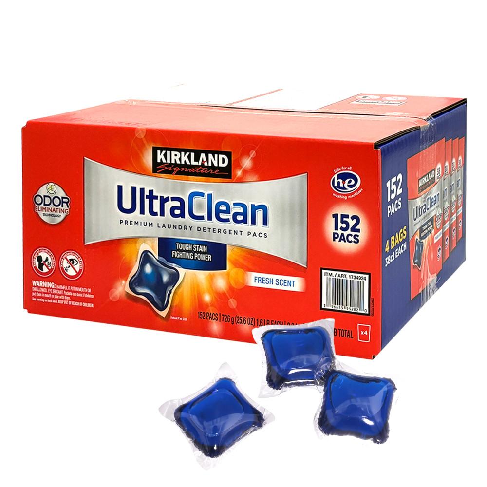 커클랜드 캡슐세제 울트라클린팩 152팩 코스트코 세제 추천