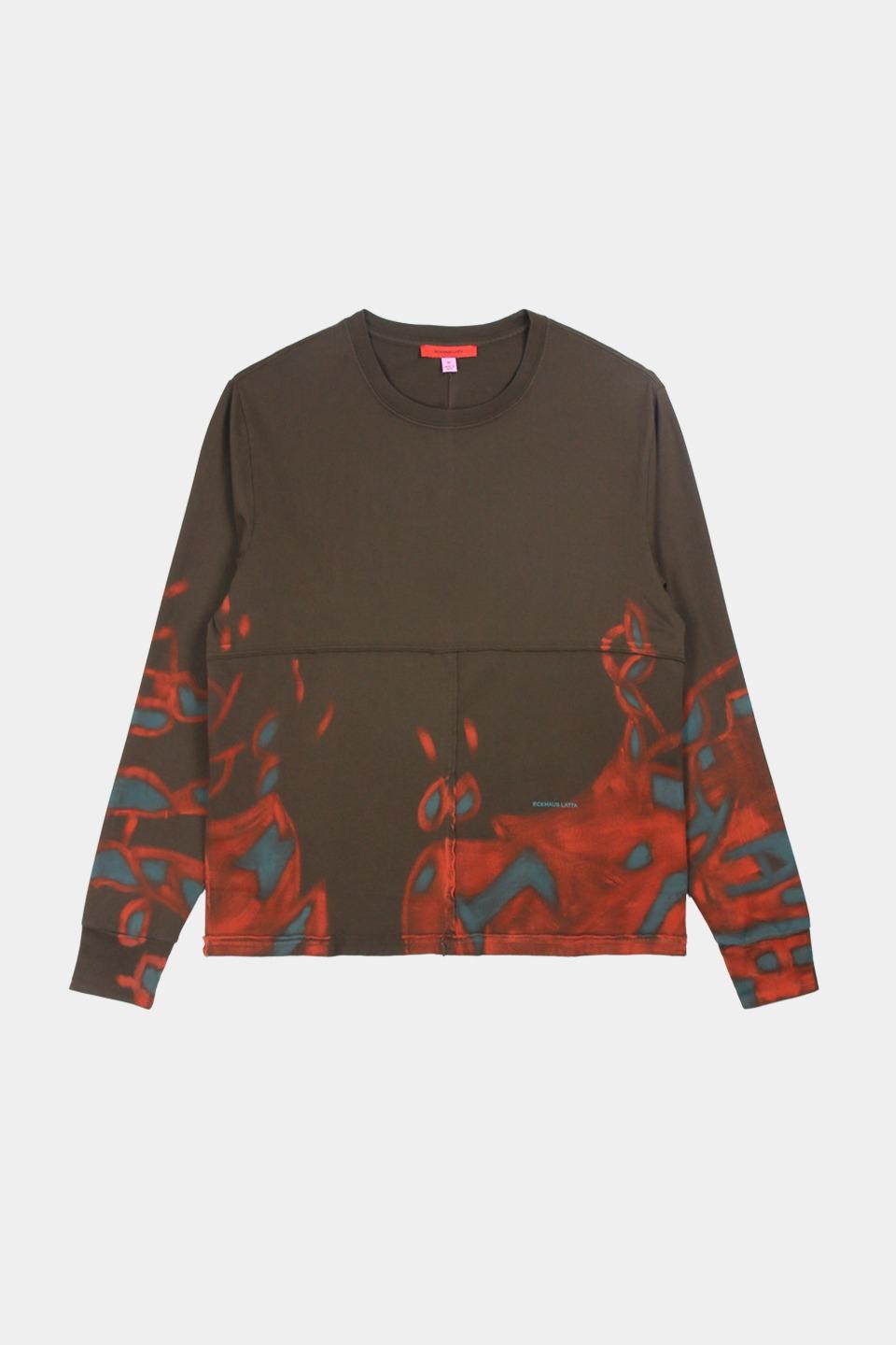 ECKHAUS LATTA LAPPED LONG SLEEVE / Oil