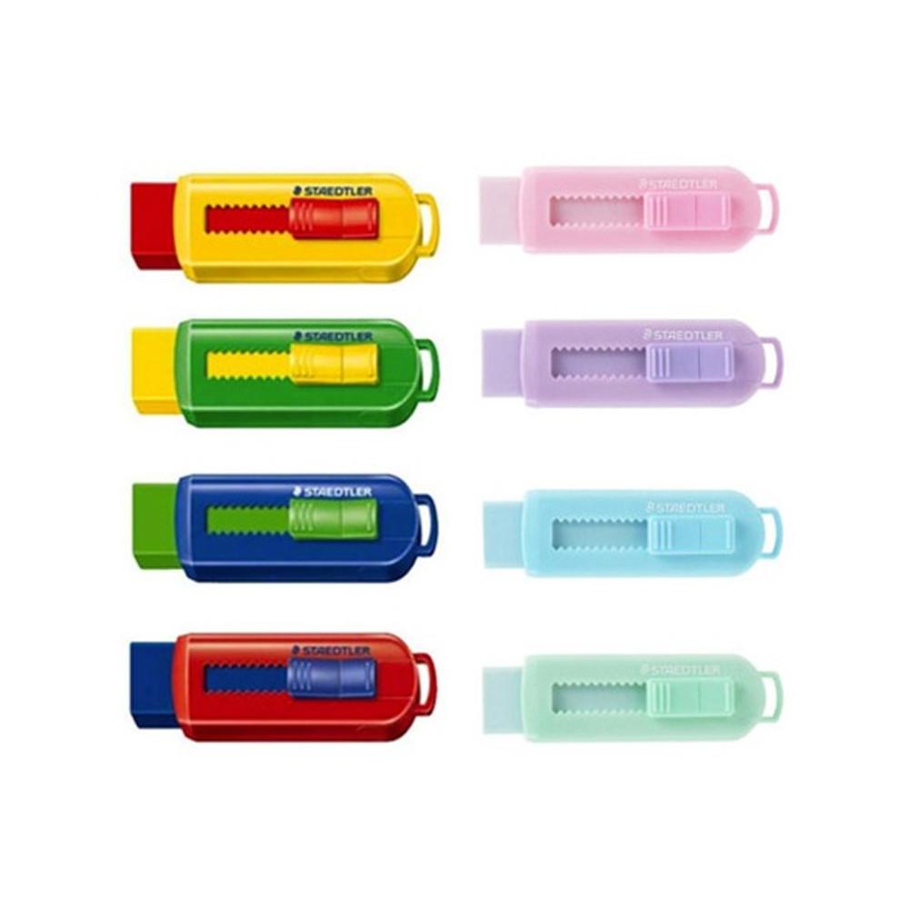 스테들러 슬라이딩 지우개 525 파스텔 525C 리필