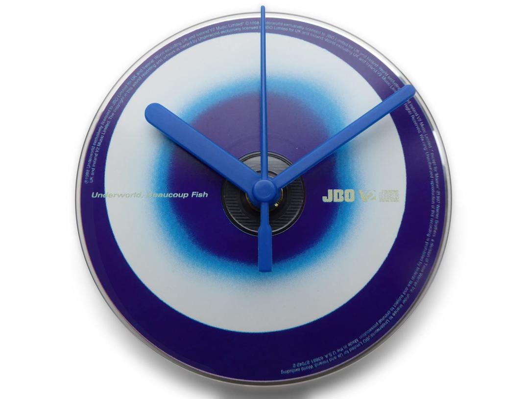 UNDERWORLD BEAUCOUP 피쉬 CD 시계 및 열쇠고리